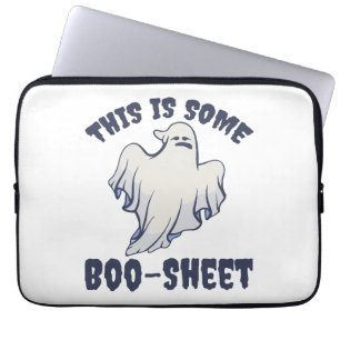 Capa Para Notebook Este é um Boo Sheet Sassy Ghost
