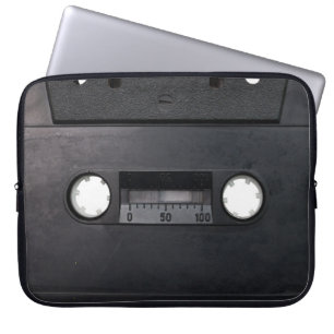 Capa Para Notebook estéreo do hipster de música para cassetes retro