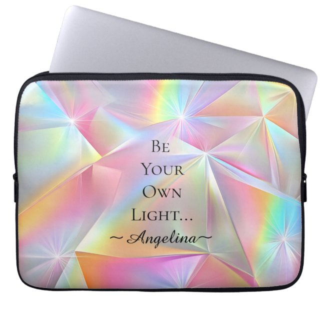 Capa Para Notebook Estética holográfica (Frente)