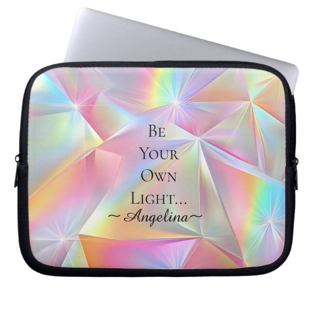 Capa Para Notebook Estética holográfica (Frente)