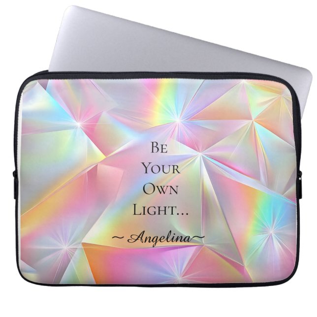 Capa Para Notebook Estética holográfica (Frente)