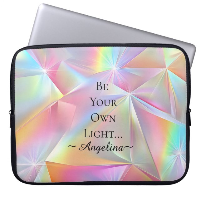 Capa Para Notebook Estética holográfica (Frente)