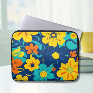 Capa Para Notebook Estilo Colorido Rush Blooms-Dopamina-