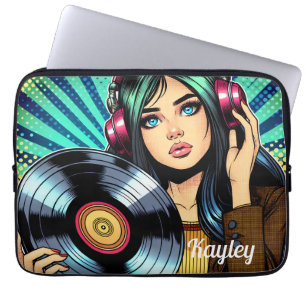 Capa Para Notebook Estilo de banda desenhada de Pop legal personaliza