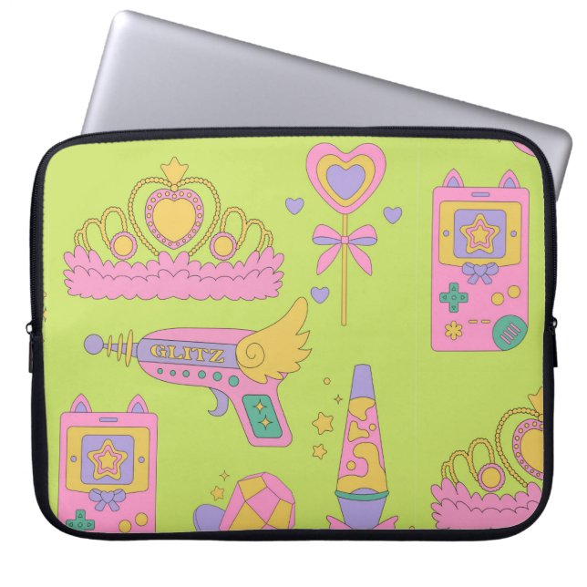 Capa Para Notebook Estilo de padrão dos 90 (Frente)