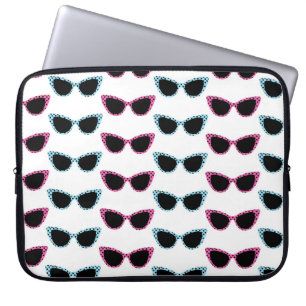 CAPA PARA NOTEBOOK ESTILO DE PINK E 50 AZUL TRAVA ÓCULOS ÓCULOS