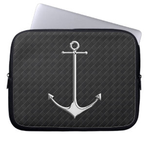 Capa Para Notebook Estilo de Vida Náutico dos Verificadores de Couro