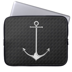 Capa Para Notebook Estilo de vida náutico dos verificadores do couro