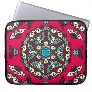 Capa Para Notebook Estilo étnico, textura decorativa vinda sem costur