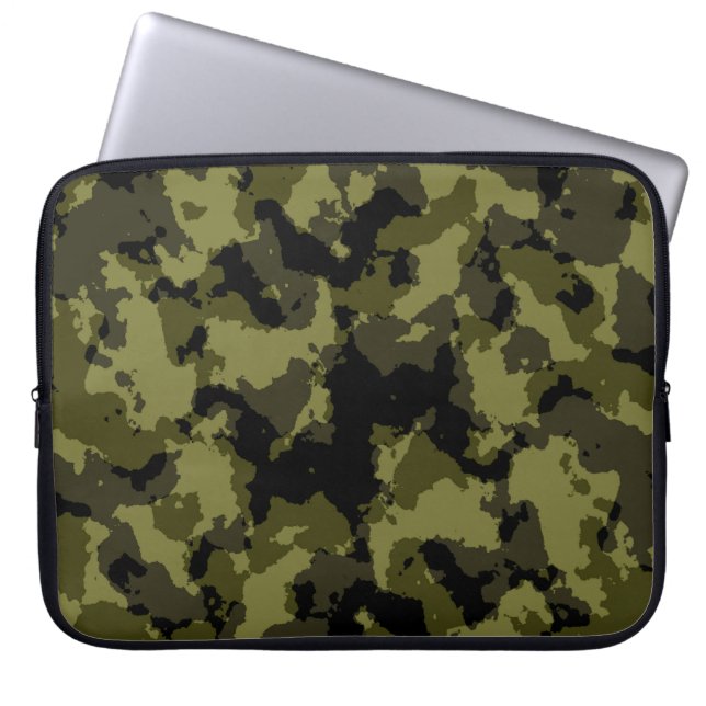 Capa Para Notebook Estilo militar de Camouflage (Frente)