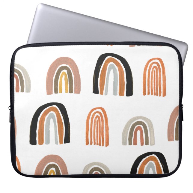 Capa Para Notebook Estilo Simples Pastel Rainbow Kids (Frente)