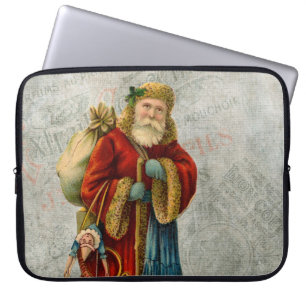 Capa Para Notebook Estilo Vintage Pai Natal Papai Noel
