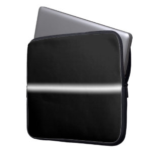 Capa Para Notebook Estirpe branca esmaecida em preto