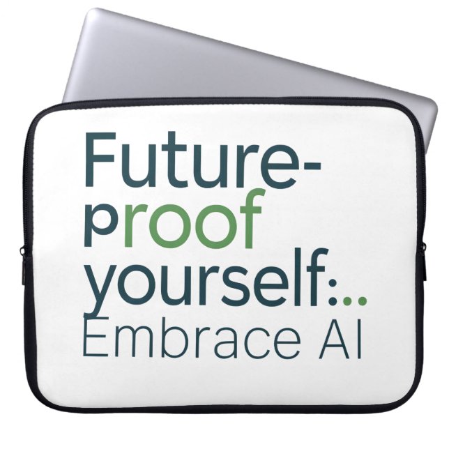 Capa Para Notebook Estojo à Prova de Futuro de IA – Essencial para a  (Frente)
