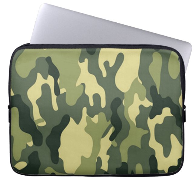 Capa Para Notebook Estojo com estampa de camuflagem Case-Mate (Frente)
