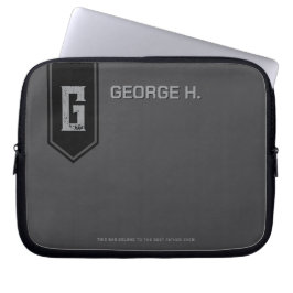Capa Para Notebook Estojo de Laptop Cinza para Homem