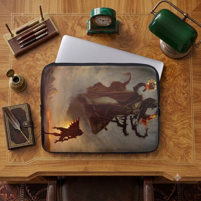 Capa Para Notebook Estojo de Laptop Fantasia para Almas Corajosas (Criador carregado)