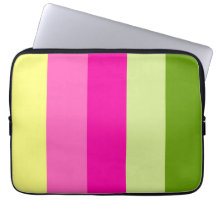 Estojo de Laptop Listrado com Blocos de Cores Vibr