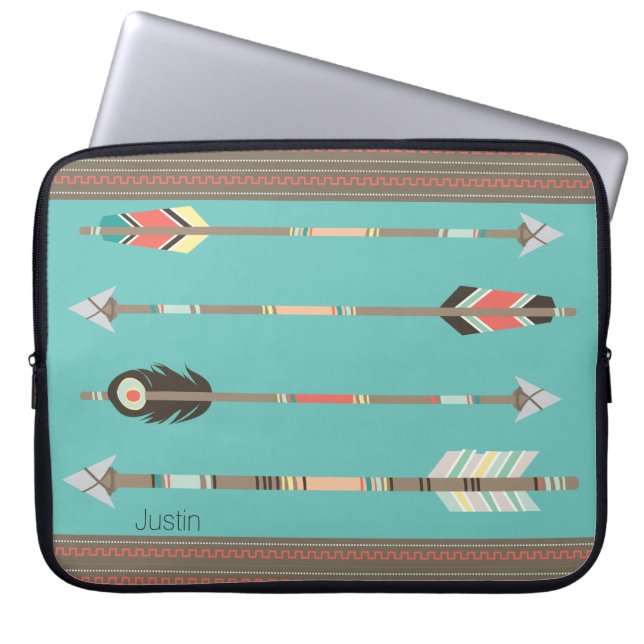 Capa Para Notebook Estojo de Laptop Personalizado com Flexas (Frente)