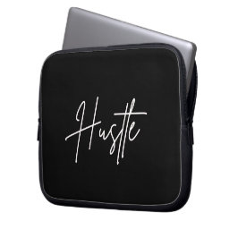 Capa Para Notebook Estojo de Laptop Preto e Branco Motivacional
