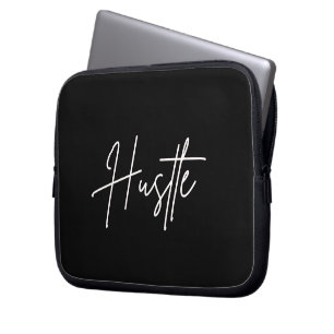 Capa Para Notebook Estojo de Laptop Preto e Branco Motivacional