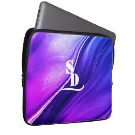 Capa Para Notebook Estojo de Laptop Roxo Rosa Vibrante