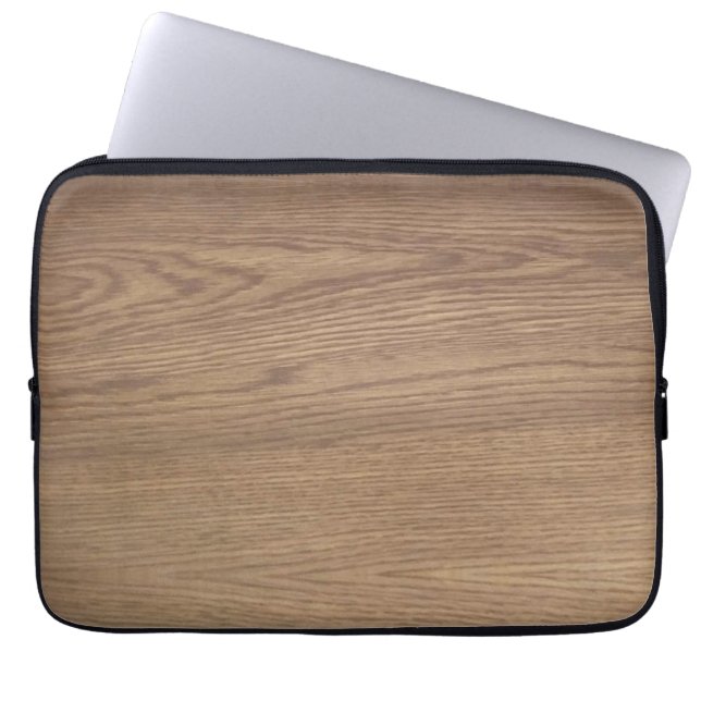 Capa Para Notebook Estojo de Tablet com Textura de Madeira  (Frente)