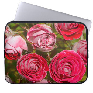 Capa Para Notebook Estojo para ipad com impressão de rosas vermelhas