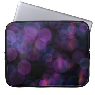 Capa Para Notebook Estojo para Laptop Abstrato Bokeh Roxo Rosa Mal-hu