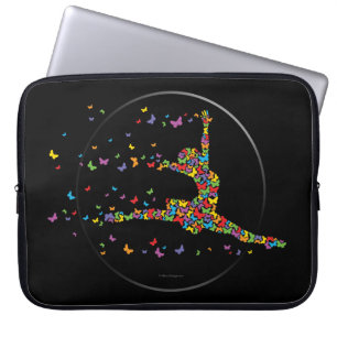 Capa Para Notebook Estojo para Laptop Butterfly Dancer