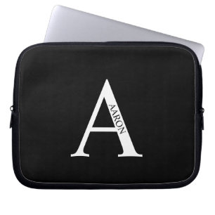 Capa Para Notebook Estojo para Laptop com Monograma e Nome Personaliz