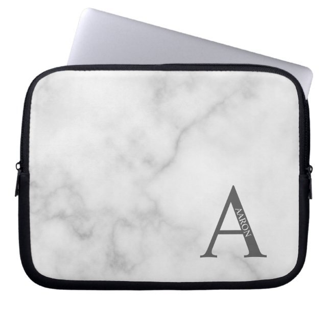 Capa Para Notebook Estojo para Laptop com Monograma e Nome Personaliz (Frente)