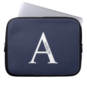 Capa Para Notebook Estojo para Laptop com Monograma e Nome Personaliz
