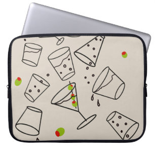 Capa Para Notebook Estojo para Laptop de Bebidas