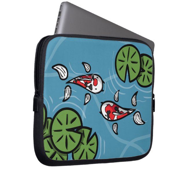 Capa Para Notebook Estojo para Laptop Fuku e Heiwa (Frente Esquerda)