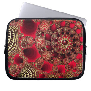Capa Para Notebook Estojo para Laptop Rubis & Ouro