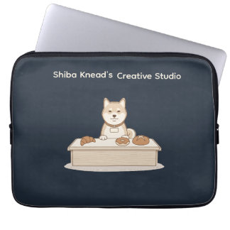 Capa Para Notebook Estojo para Laptop Shiba Inu Bakery