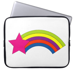 Capa Para Notebook Estrela e arco-íris