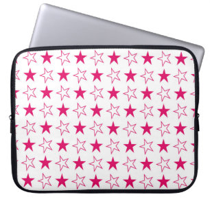 Capa Para Notebook Estrelas coloridas, padrão sem costura, estrelas c