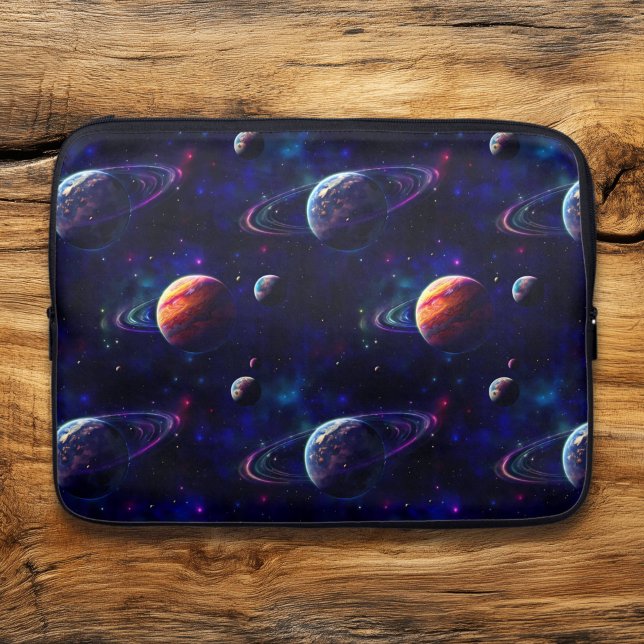 Capa Para Notebook Estrelas, Planetas, Galáxias, Espaço Exterior Cons (Criador carregado)