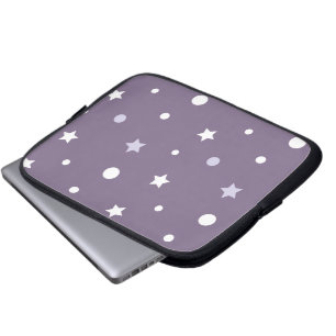 Capa Para Notebook Estrelas Roxas