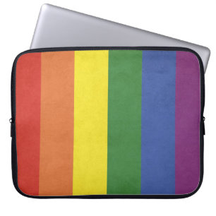 Capa Para Notebook Estrias arco-íris
