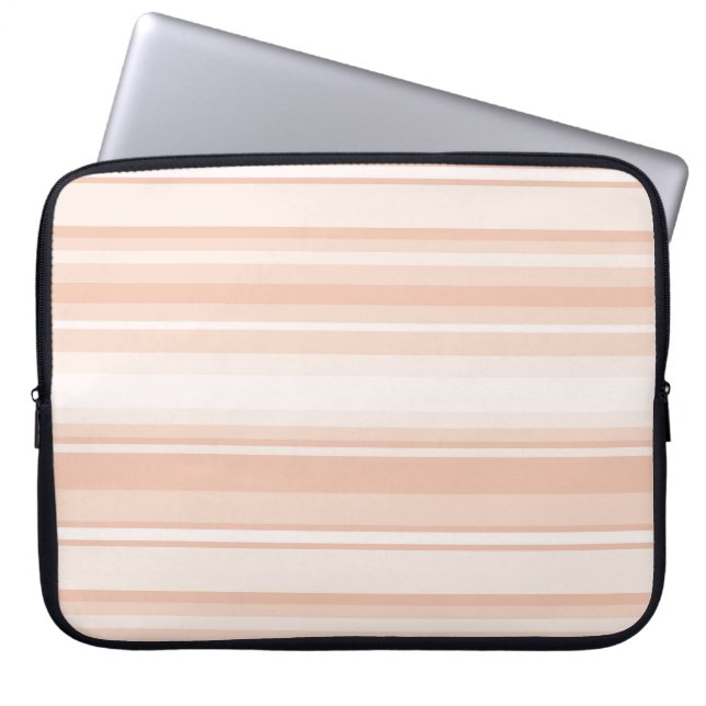 Capa Para Notebook Estrias de pêssego (Frente)