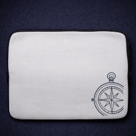 Capa Para Notebook Estudo Noturno bússola dark academia