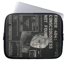 Capa Para Notebook Esvaziado - Desenho de Streetwear Tecno-Brutalist