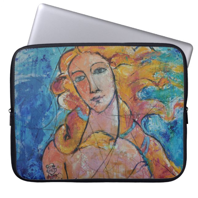 Capa Para Notebook "Eternal beauty" padded laptop case (Frente)