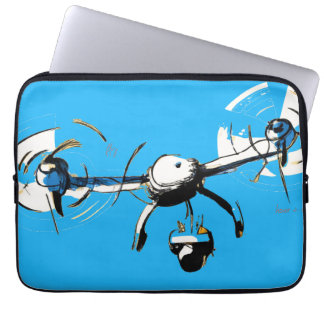 Capa Para Notebook Etiqueta de Eletrônicos Piloto sUAS