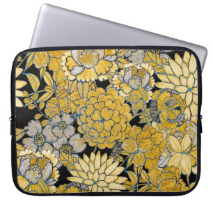 Capa Para Notebook Etnia Floral: Textura de Paisley Criativa.