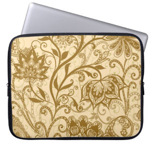 Capa Para Notebook Etnia Mandalas: Padrão de Estilo Indiano