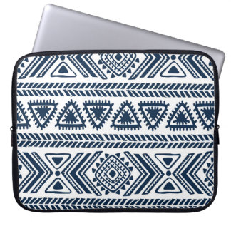 Capa Para Notebook Étnica Tribal: Padrão De Vintage Sem Olhos.